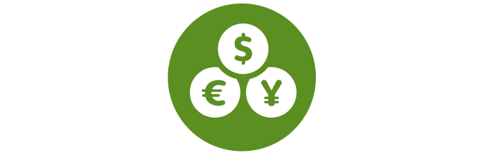 Pictogram voor financi&euml;le oplossingen