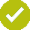 groen vinkje